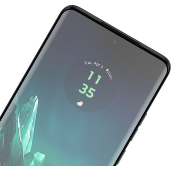 Just in Case Full Coverage Tempered Glass Screen Protector for Motorola Edge 40 Neo, Black