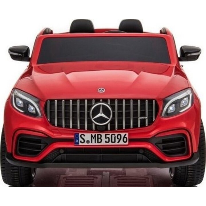 Auto na Akumulator Mercedes GLC 63S Dwuosobowy Światła LED MP3 Czerwony