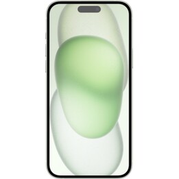 Just in Case iPhone 15 Plus - Protector de pantalla de vidrio templado de cobertura total - Negro