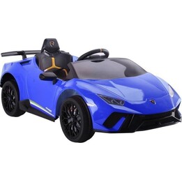 Carro elétrico Lamborghini Huracán azul