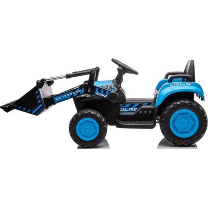 Battery-powered tractor with loader BW-X002A Blue