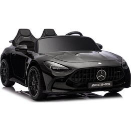 Mercedes GT63 AMG DK-GT63 24V LCD Auto con batteria, verniciata di nero