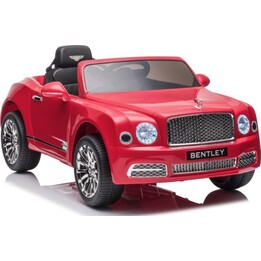 Bentley Mulsanne, carro elétrico pintado de vermelho.