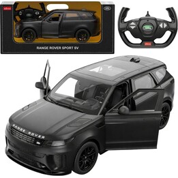 Auto Range Rover Sport SV Zdalnie Sterowane RC Czarne Rastar 1:14