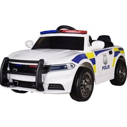 White battery-powered patrol car