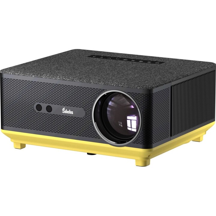 Proyector LED Silelis P-5 FullHD (1920x1080 nativo), enfoque automático, keystone automático, 9000 lúmenes, 8000:1