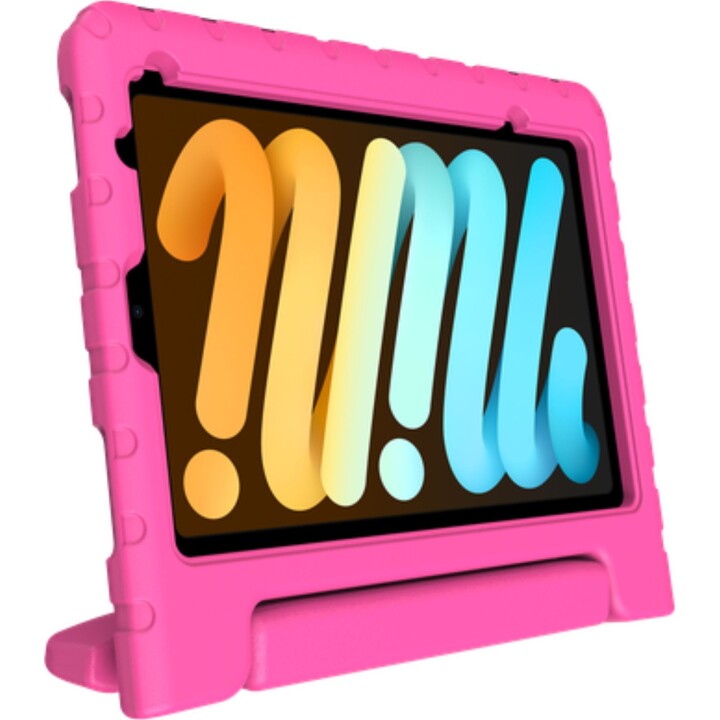 Just in Case Kids Case for iPad Mini 2024 (7th Generation), Classic Style - Pink
