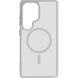 Capa ArmorElite da Just in Case para Samsung Galaxy S25 Ultra, capa traseira de grau militar, cinzento