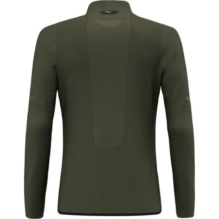 Salewa Pedroc DST Light Men Softshell Jacket Dark Olive Green 240g Size S
