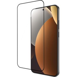Just in Case Protector de pantalla de cristal templado de cobertura total para Xiaomi Redmi Note 15 Pro+ (5G), Negro