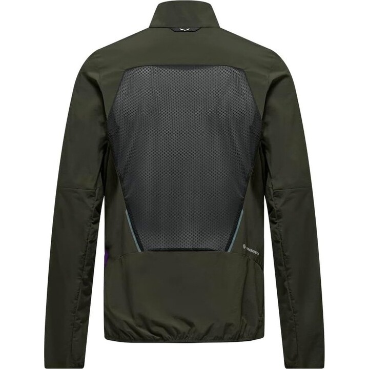 Salewa Pedroc DST Light Men Softshell Jacket Dark Olive Green Tamanho L