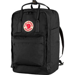 Fjallraven Kanken Laptop 17 Backpack Preto 20L Vinylon F