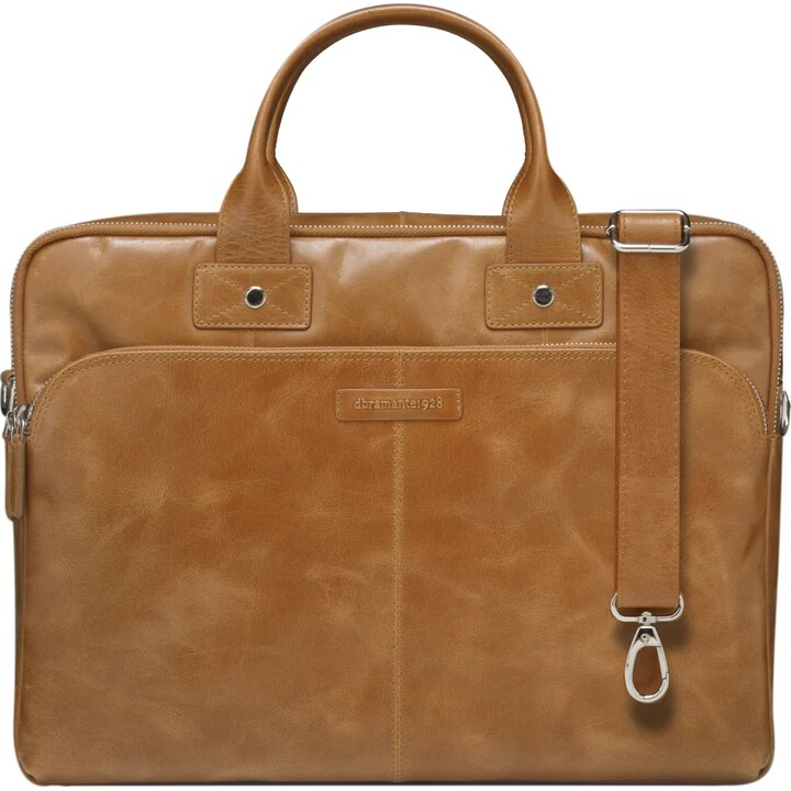 Kronborg - 16" (2. Generation) - Vollnarbenledertasche für Notebooks bis 16" - hellbraun