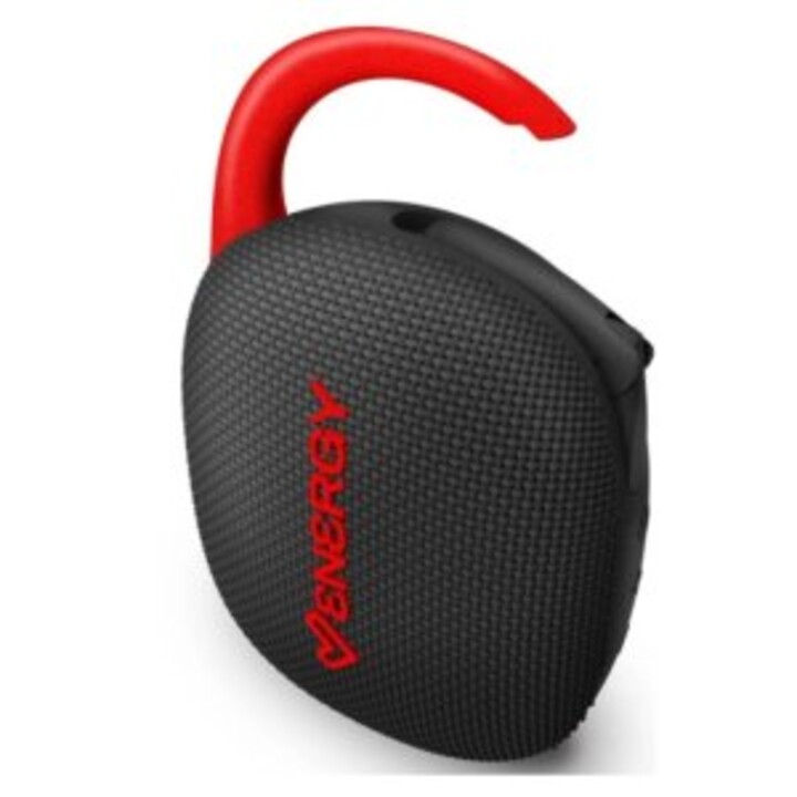 Bluetooth speaker portable energy sistem energyclip 9w tws led 18h bat radio fm clip color dark