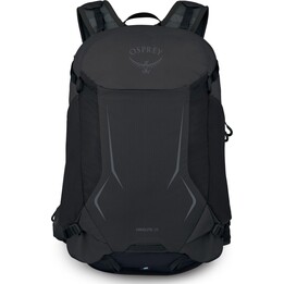 Osprey Hikelite 28 Hiking Backpack Raven Black 28L AirSpeed Recycled Nylon