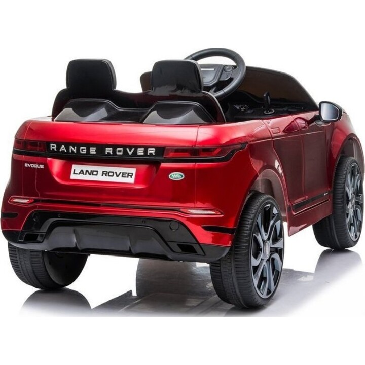 Range Rover Evoque with remote control, LED, battery, painted red color.