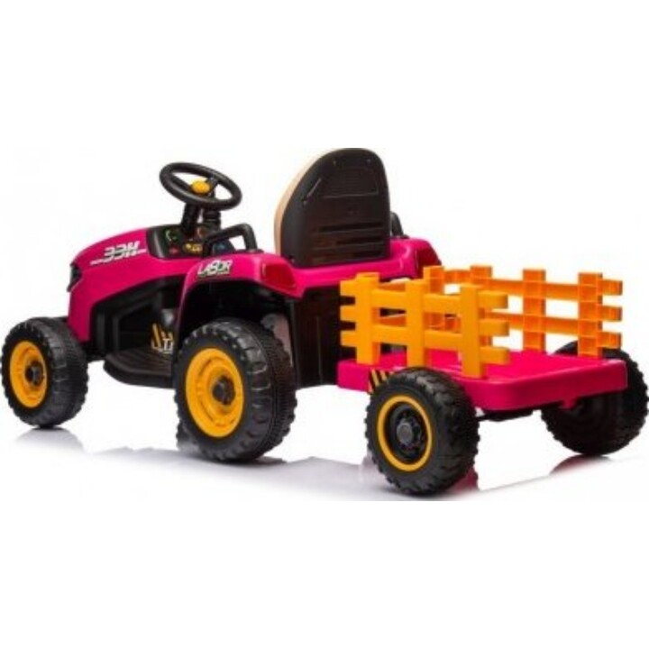 BBH-030 Pink Battery-Powered Tractor