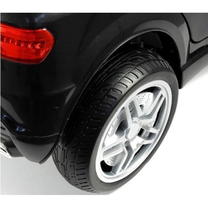 LED MP3 lights with remote control, battery powered, for vehicles, HL1538, black.