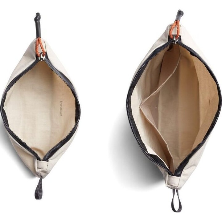 Bellroy Lite Pouch Duo – Set aus zwei Reiseorganizern (18 cm x 27 cm x 1,5 cm und 8 cm x 23 cm x 6 cm) (Asche)