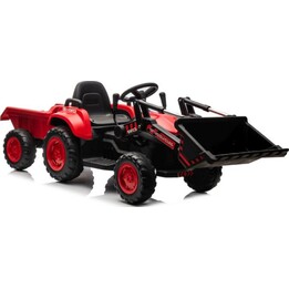 Tracteur sur batterie avec pelle BW-X002A rouge