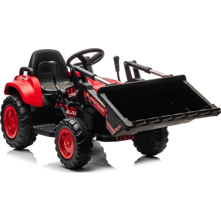 BW-X002A red electric tractor with loader
