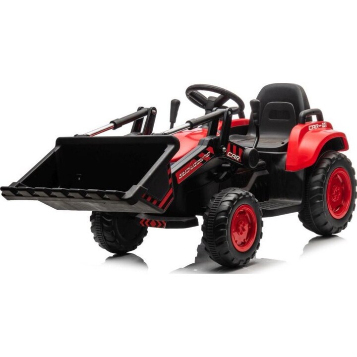 BW-X002A red electric tractor with loader