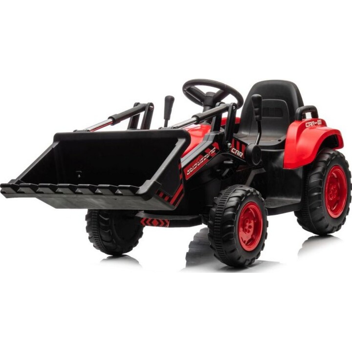 BW-X002A red electric tractor with loader