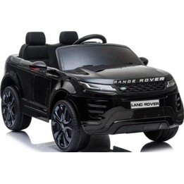 Range Rover Evoque with remote control, LED, battery, painted black.