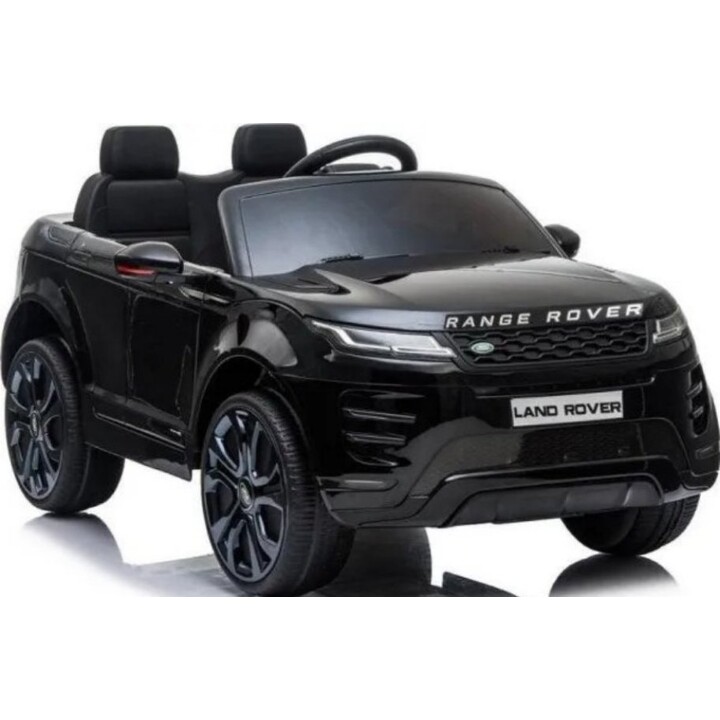 Range Rover Evoque con telecomando, LED, batteria, verniciata di nero