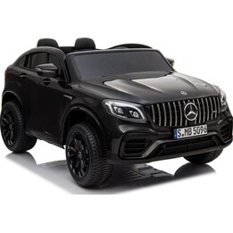 Auto na Akumulator Mercedes GLC 63S Dwuosobowy LED MP4 Czarny Lakierowany