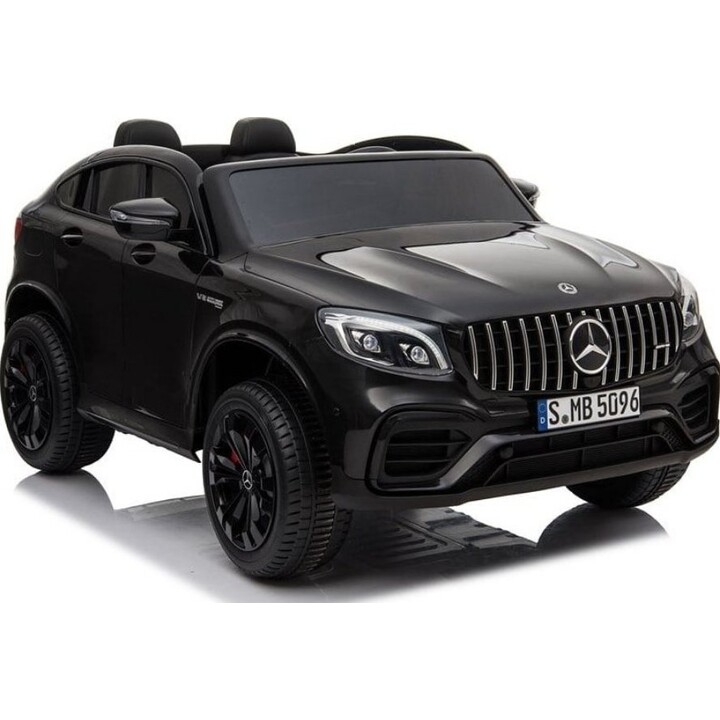 Mercedes GLC 63S MP4 biplaza con luces LED y batería - Pintado en negro