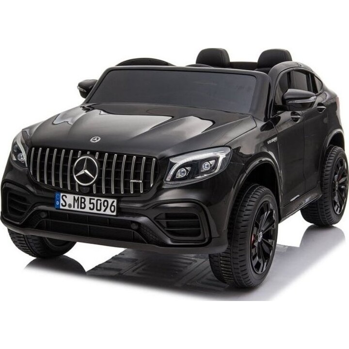 Mercedes GLC 63S MP4 biplaza con luces LED y batería - Pintado en negro