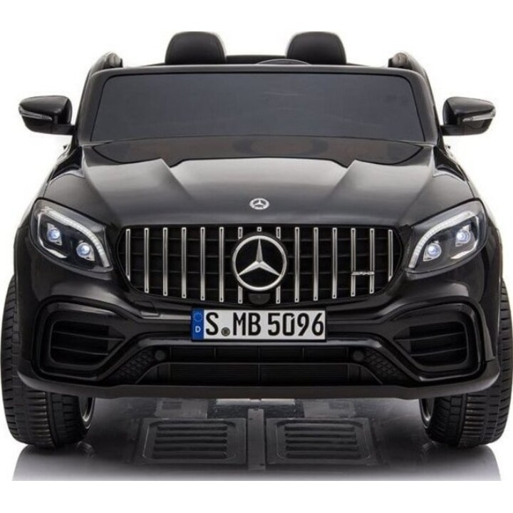 Mercedes GLC 63S MP4 two-seater with LED lights and battery - Painted in black