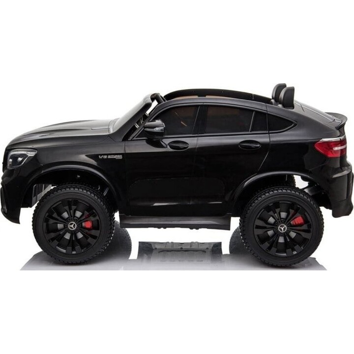 Auto na Akumulator Mercedes GLC 63S Dwuosobowy LED MP4 Czarny Lakierowany