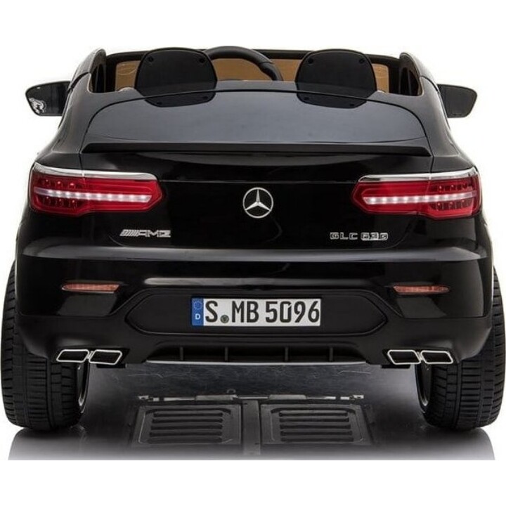 Auto na Akumulator Mercedes GLC 63S Dwuosobowy LED MP4 Czarny Lakierowany