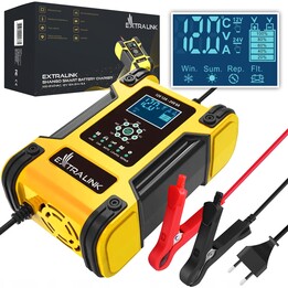Caricabatterie intelligente Extralink Shango | Raddrizzatore | 100 - 240 V CA, 12 V 12 A, 24 V 6 A