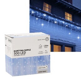 Tenda Extralink Icicle, 500L Bianco freddo + Flash freddo, Lunghezza 3 + 20 m