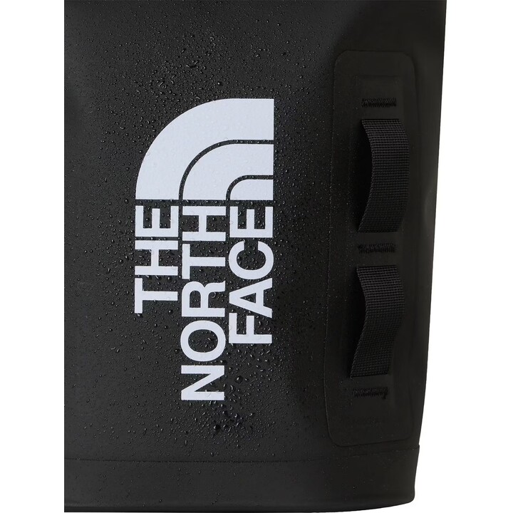 Mochila impermeável The North Face Base Camp de 8 litros - Preto/Branco