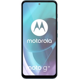 Just in Case Displayschutzfolie aus gehärtetem Glas für Motorola Moto G7, schwarz