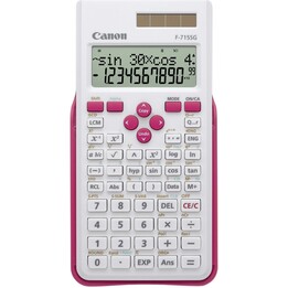 Canon F-715SG Wissenschaftlicher Taschenrechner Weiß-Rosa