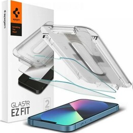Spigen Glas.TR Displayschutzfolie aus gehärtetem Glas für iPhone 13/13 Pro 6.1" (2er-Pack)