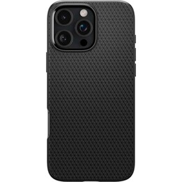 Custodia Spigen Liquid Air per iPhone 16 Pro, nero