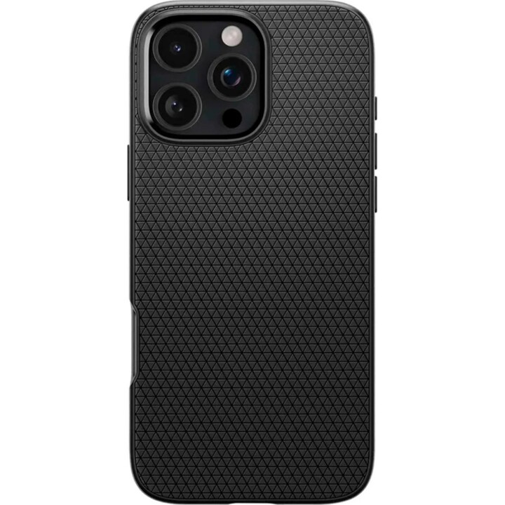 Spigen Liquid Air Case for iPhone 16 Pro, Black
