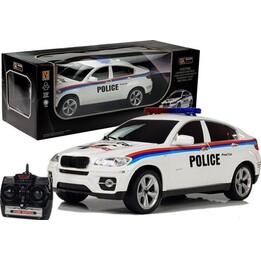 Carro de polícia cupê com controle remoto 4861 Lean Toys