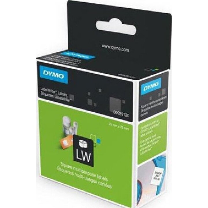 Dymo LW - Etichette multiuso - 25 x 25 mm