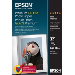 Papier Epson 13x18 30h 255gr Premium Glossy