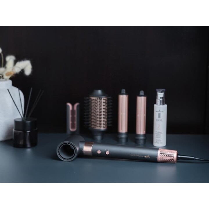 Eta Styler Fenité Exclusive Liss Defense 0323 90000 Kit de coiffure Warm Grey 1400 W 2m