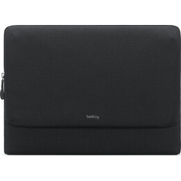 Capa para laptop Bellroy de 16 polegadas com bolsos para acessórios móveis (preta)