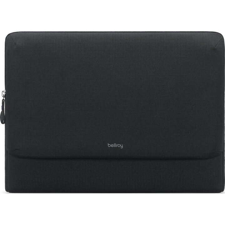 Capa para laptop Bellroy de 16 polegadas com bolsos para acessórios móveis (preta)