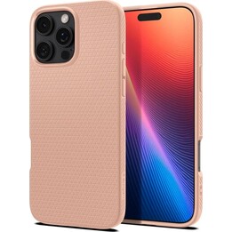 Spigen Liquid Air Hülle, Pink Titanium für iPhone 16 Pro Max